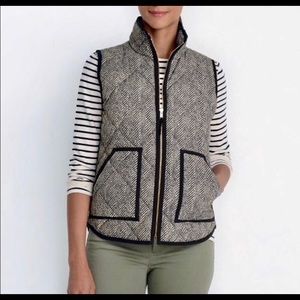 J.Crew Quilted Down Vest